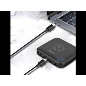 24.000 mAh All-in-1 Laptop PowerBank, Black