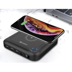 24.000 mAh All-in-1 Laptop PowerBank, Black