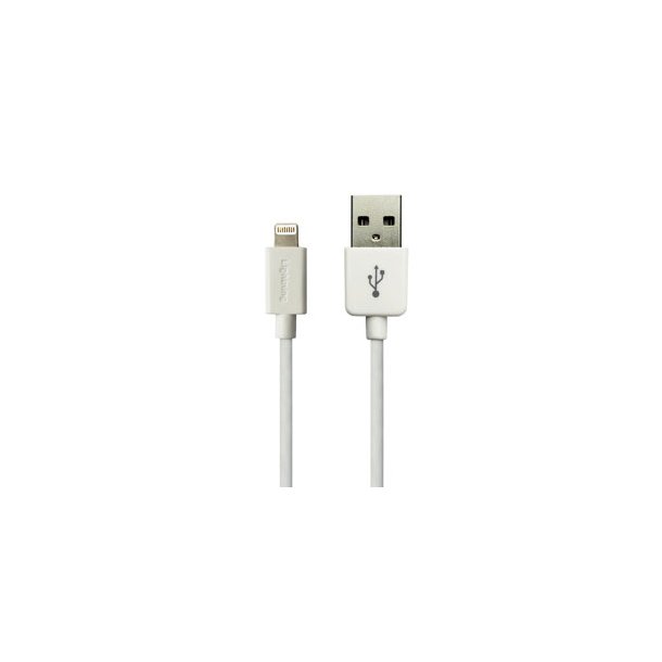 Sandberg USB-A to Lightning, White (1m)