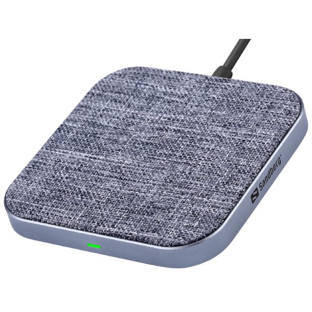 15W Wireless Charger Pad, Grey