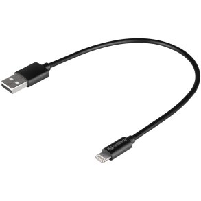 Sandberg USB-A to Lightning, Black (0.2m)