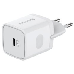 USB-C AC Charger PD20W, White (EU)