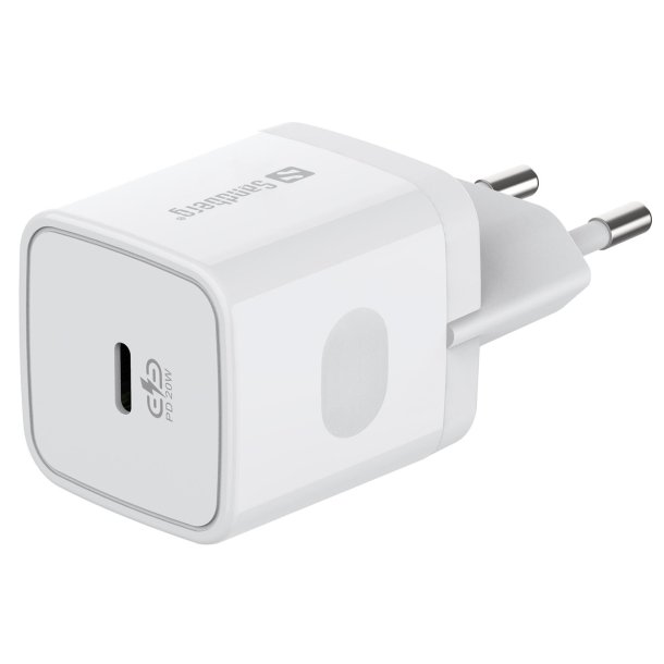 USB-C AC Charger PD20W, White (EU)