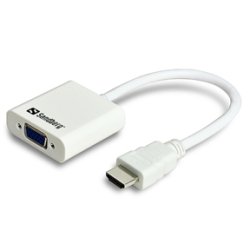HDMI to VGA Converter, White