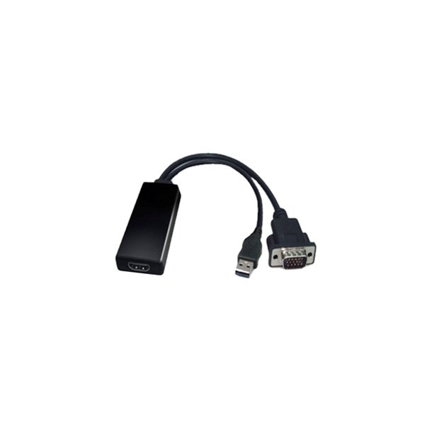 VGA+Audio to HDMI Converter, White
