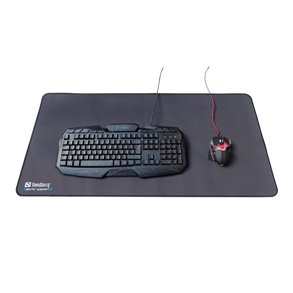 Gamer Desk Pad XXXL, Black (90x45cm)