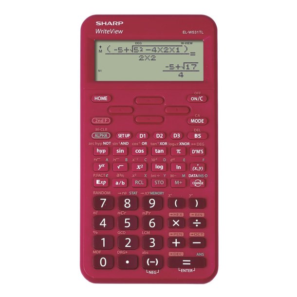 SHARP EL-W531TL Lommeregner, lyserd