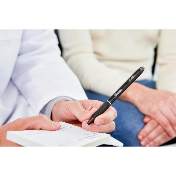 Gelpen Sharpie S-Gel 0,7 sort