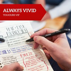 Gelpen Sharpie S-Gel 0,7 sort