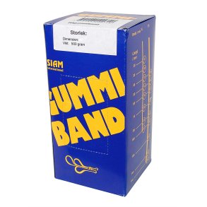 Gummib�nd nr. 18   75x1,5mm (500g)