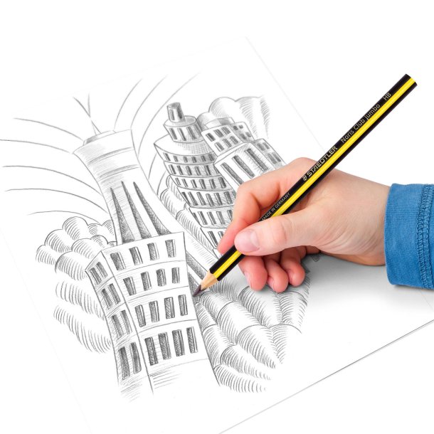 Blyant Noris Club Jumbo trekant HB