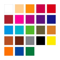 Farveblyant Noris Upcycled Wood ass (20+4)