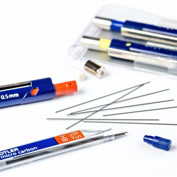 Stifter Mars Micro 0,5mm HB (12 stifter)