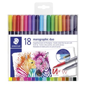 Fiberpen Marsgraphic Duo penseltusser (18)  