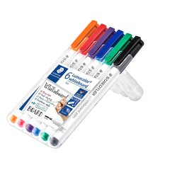 WB Marker Lumocolor rund 1mm ass (6)