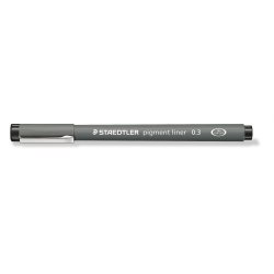Fineliner pigment liner 0,3mm sort
