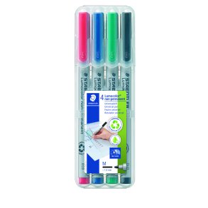 Marker Lumocolor Non-P 1,0mm ass (4)