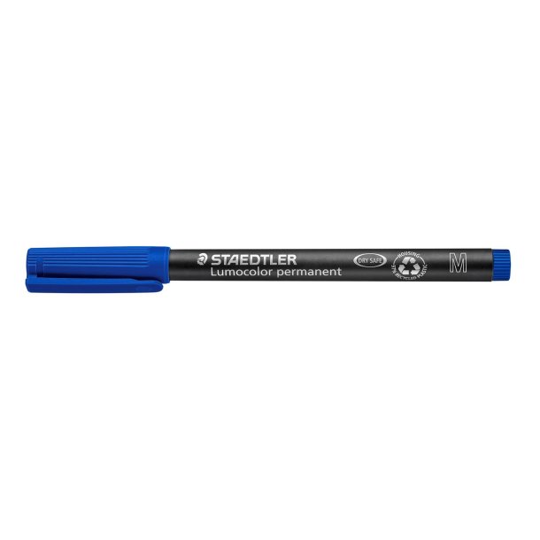 Marker Lumocolor Perm 1,0mm bl