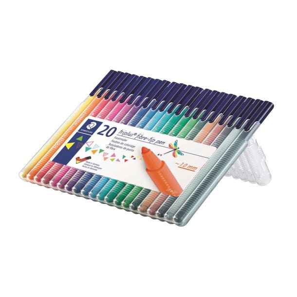 Fiberpen Triplus Color 1,0mm ass (20)