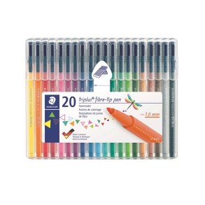 Fiberpen Triplus Color 1,0mm ass (20)