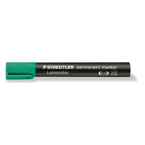 Marker Lumocolor Perm skr 2-5mm grn