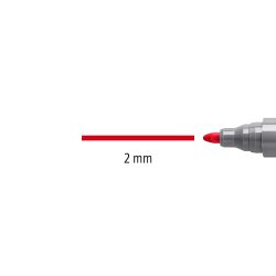 Marker Lumocolor flipchart rund 2mm ass (4)