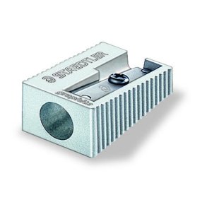 Blyantspidser metal enkel hul 8,2mm