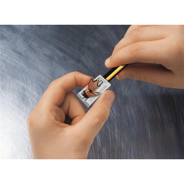 Blyantspidser metal enkel hul 8,2mm