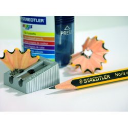 Blyantspidser metal dobbelt hul 10,2mm