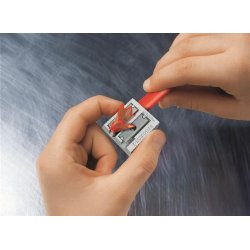 Blyantspidser metal dobbelt hul 10,2mm