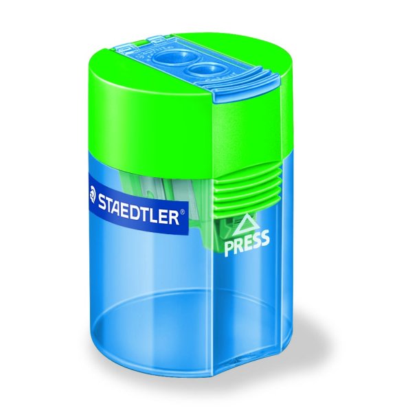 Blyantsspidser m/holder Double ass transparent