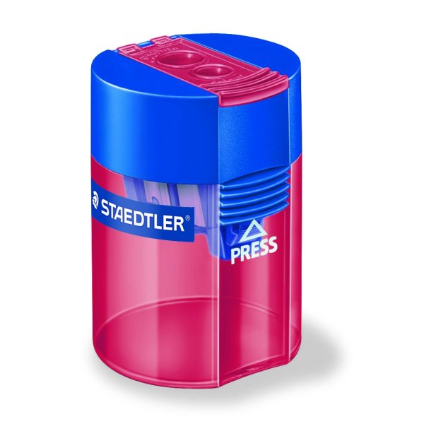 Blyantsspidser m/holder Double ass transparent