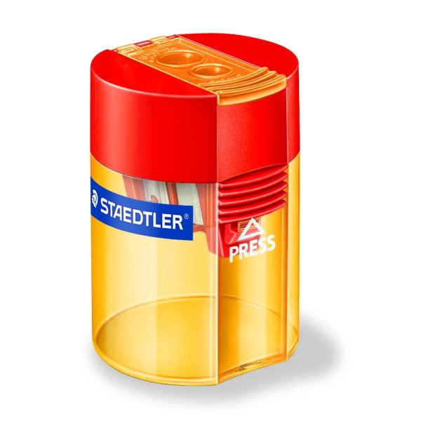 Blyantsspidser m/holder Double ass transparent