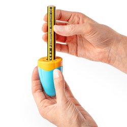 Blyantspidser m/beholder Noris Junior blister