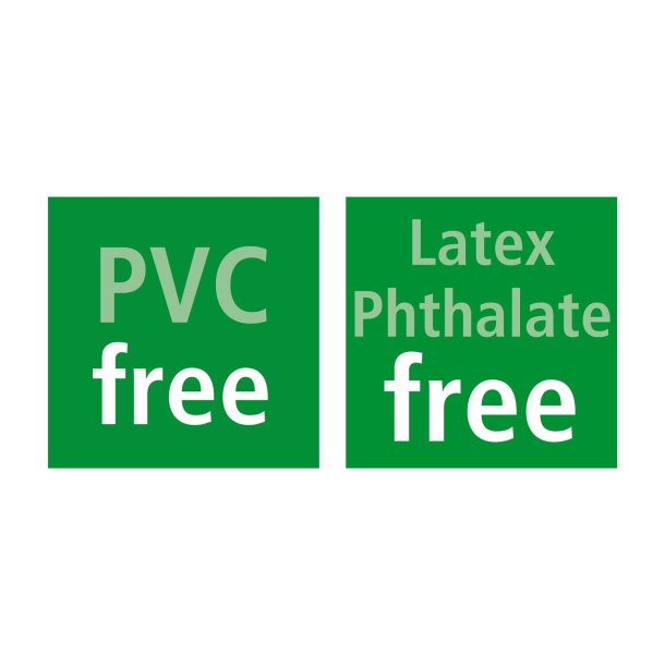 Viskelder PVC frit m/skub funktion ass pastel