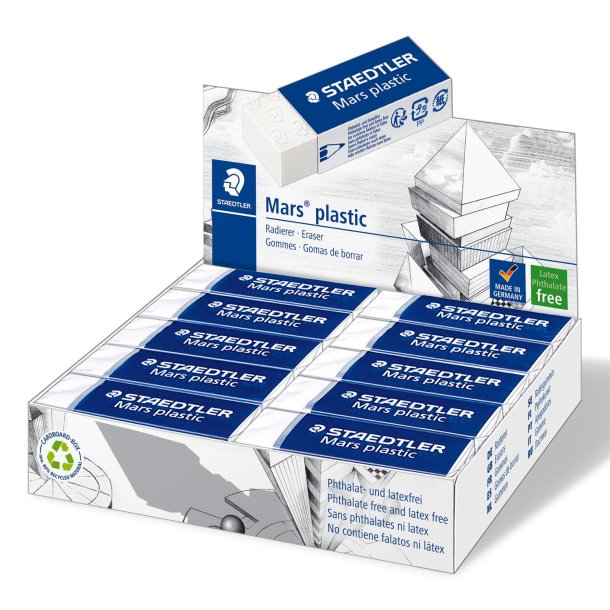 Viskelder Mars plastic 65x23x13mm