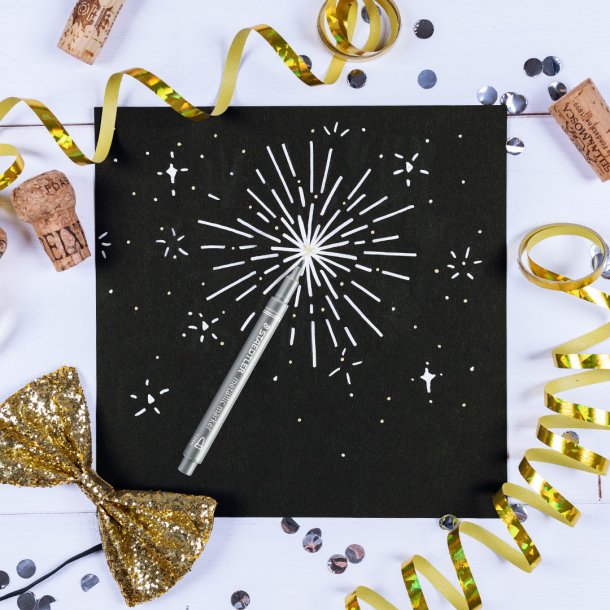 Marker Metallic pen ass (10)