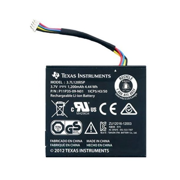 Texas TI genopladelig batteri, kabel