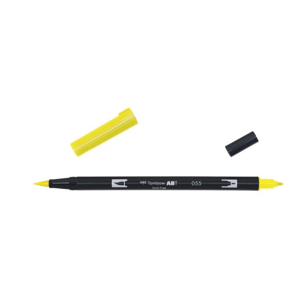 Marker Tombow ABT Dual Brush 055 process yellow