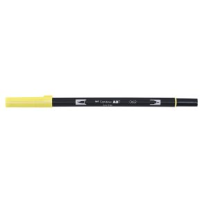 Marker Tombow ABT Dual Brush 062 pale yellow