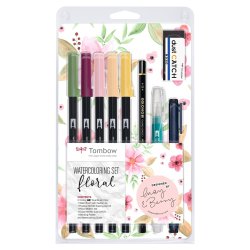 Marker Tombow ABT Dual Brush s�t Floral (9)