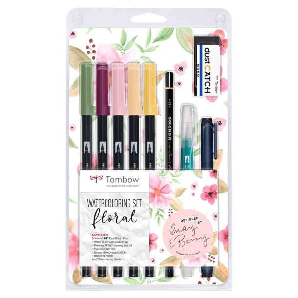 Marker Tombow ABT Dual Brush s�t Floral (9)