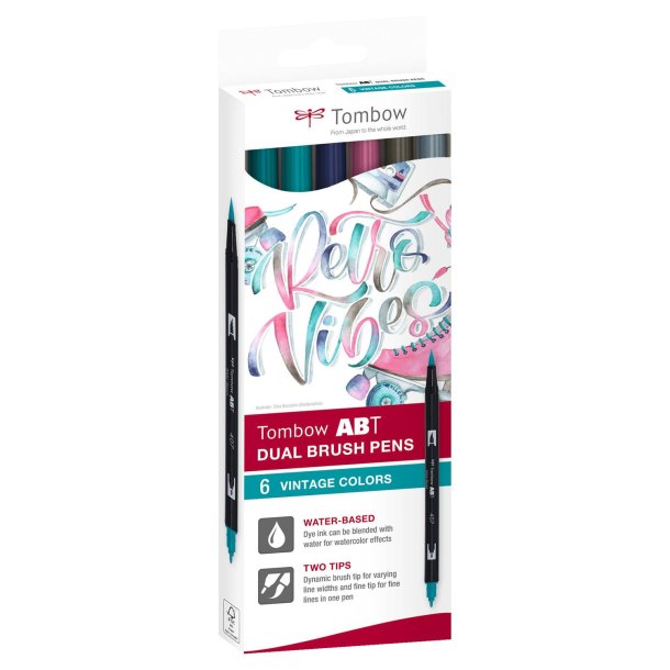 Marker Tombow ABT Dual Brush 6C-5 Vintage carton (6)