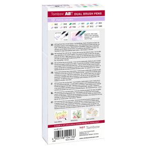 Marker Tombow ABT Dual Brush 12P-2 Pastel (12)