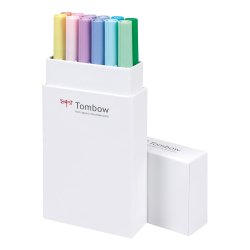 Marker Tombow ABT Dual Brush 12P-2 Pastel (12)