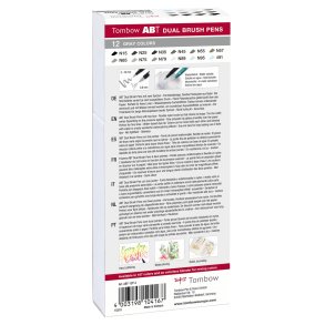 Marker Tombow ABT Dual Brush 12P-3 grey colours (12)