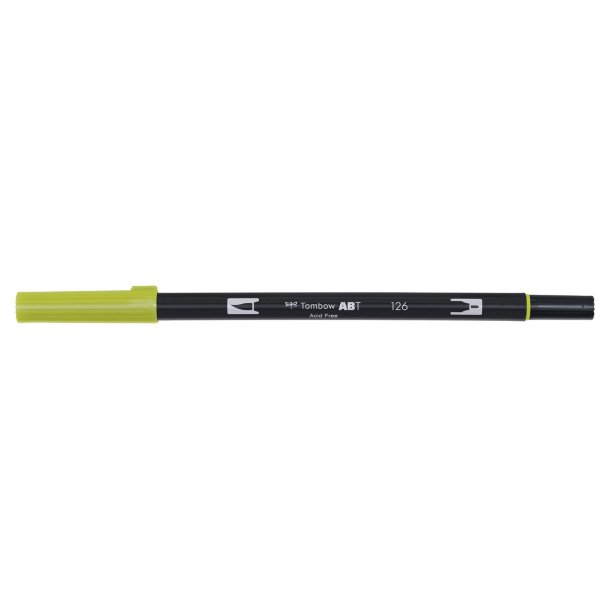Marker Tombow ABT Dual Brush 126 lys oliven