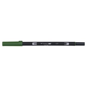 Marker Tombow ABT Dual Brush 177 dark jade