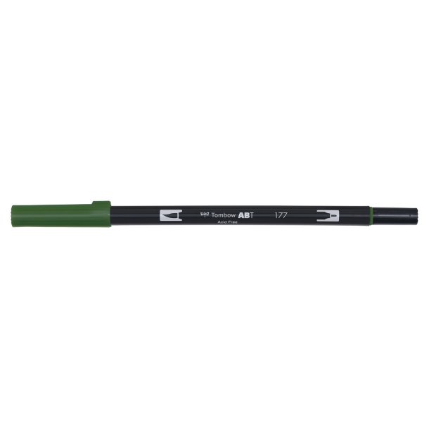 Marker Tombow ABT Dual Brush 177 dark jade