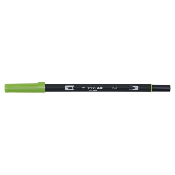 Marker Tombow ABT Dual Brush 195 light green
